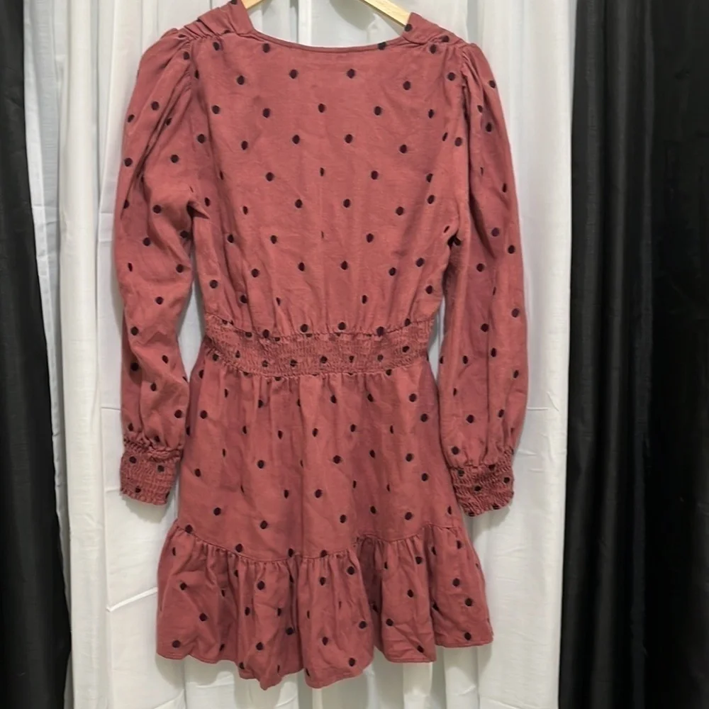 Zara Black Polka Dot Dress a157 - Picture 3 of 3